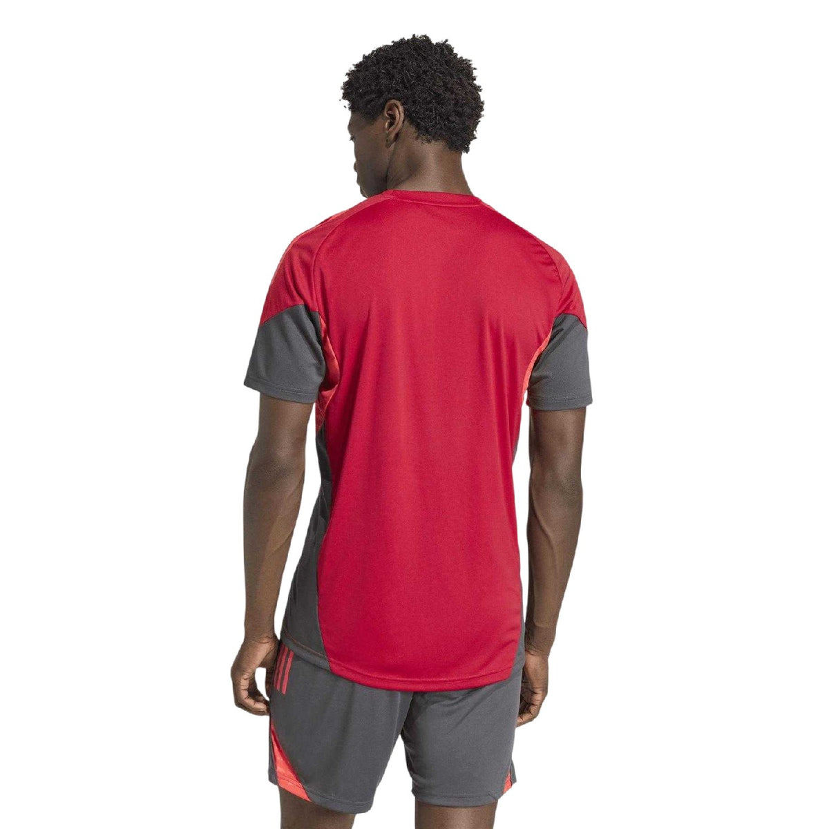 Red-White - Side - Adidas Mens Tiro 25 Liverpool FC Training Jersey