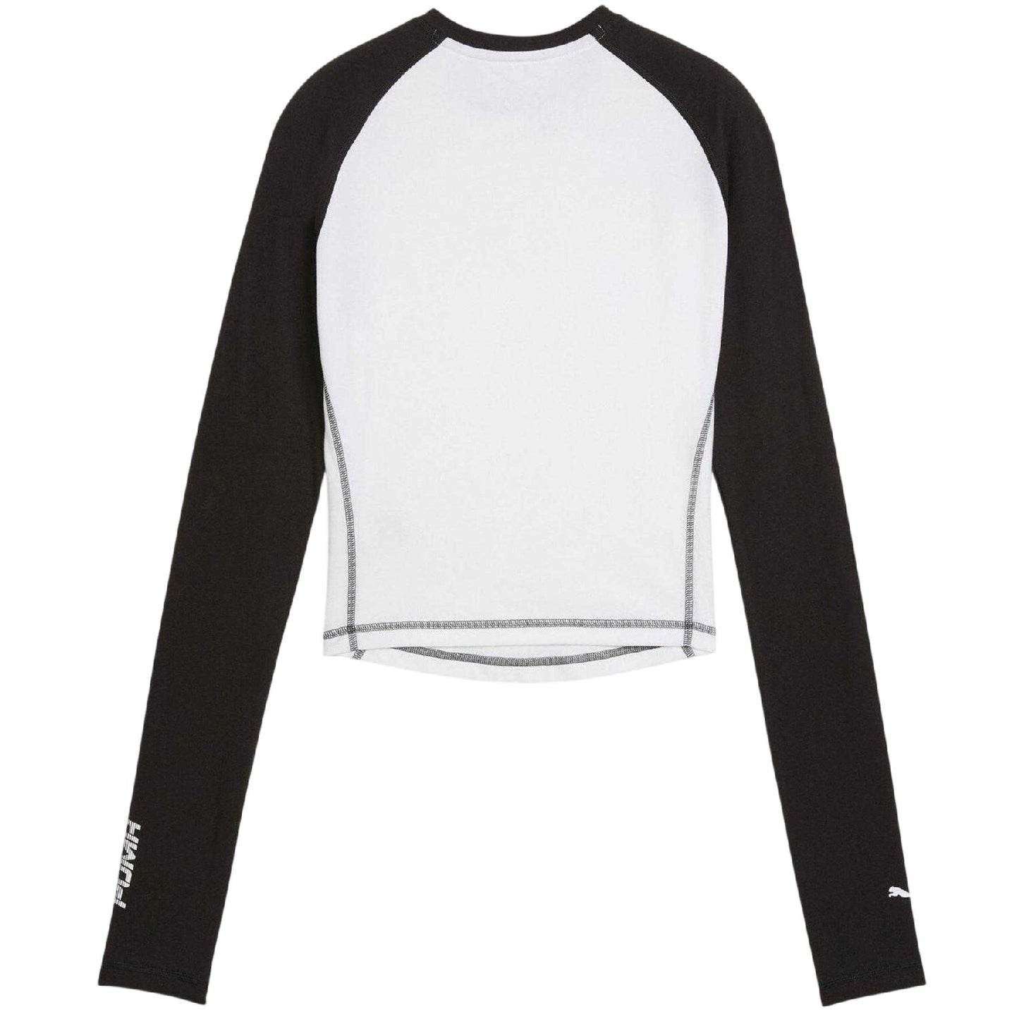 Puma White - Back - Puma Womens-Ladies Motorsport Long-Sleeved T-Shirt