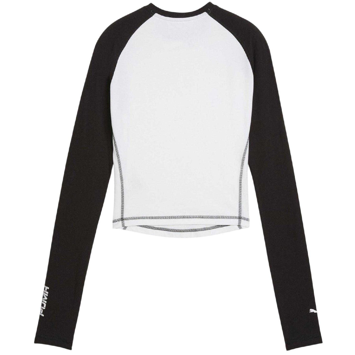 Puma White - Back - Puma Womens-Ladies Motorsport Long-Sleeved T-Shirt