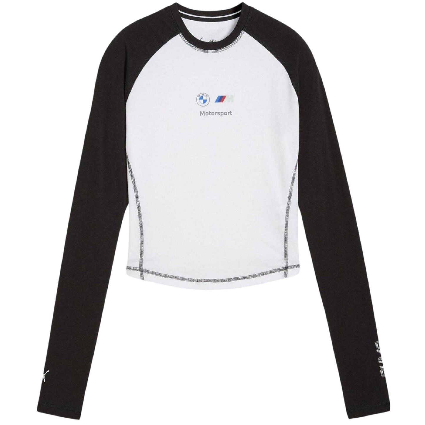 Puma White - Front - Puma Womens-Ladies Motorsport Long-Sleeved T-Shirt
