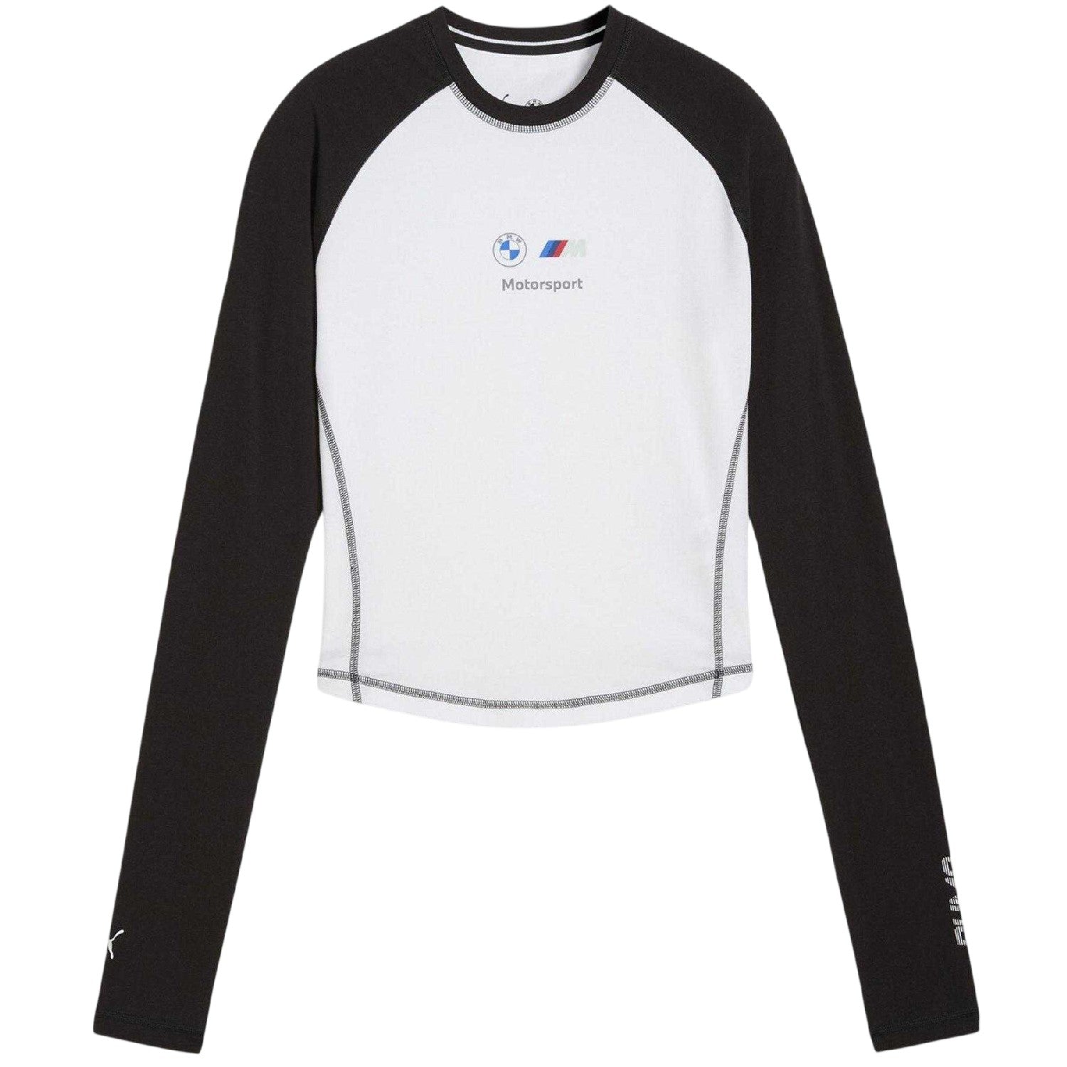 Puma White - Front - Puma Womens-Ladies Motorsport Long-Sleeved T-Shirt