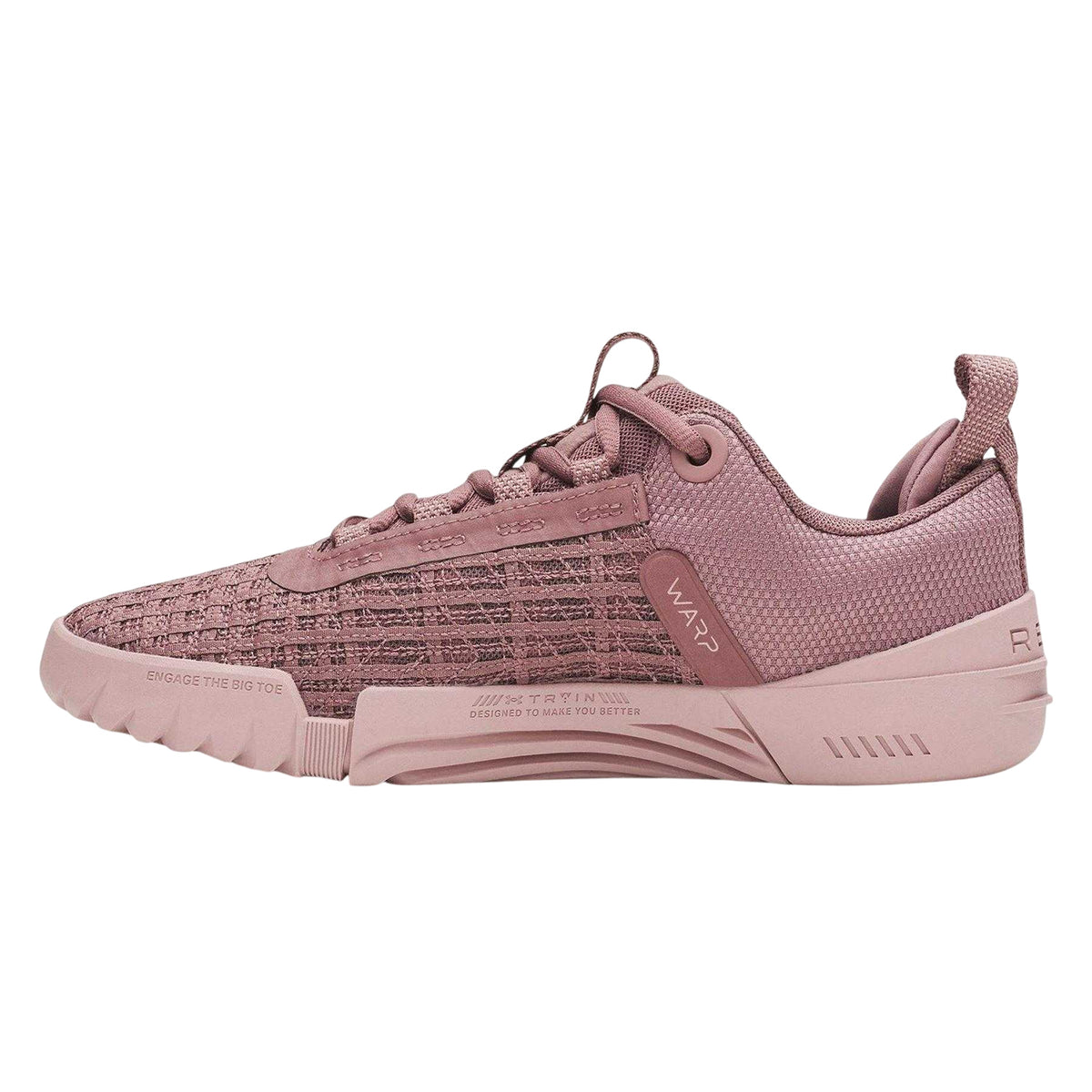 Brown - Back - Under Armour Womens-Ladies Tribase Reign Shoes