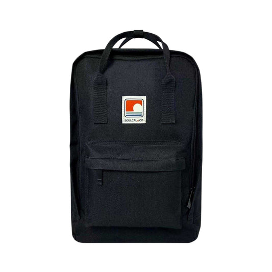 Black - Front - SoulCal Grab Handle Backpack