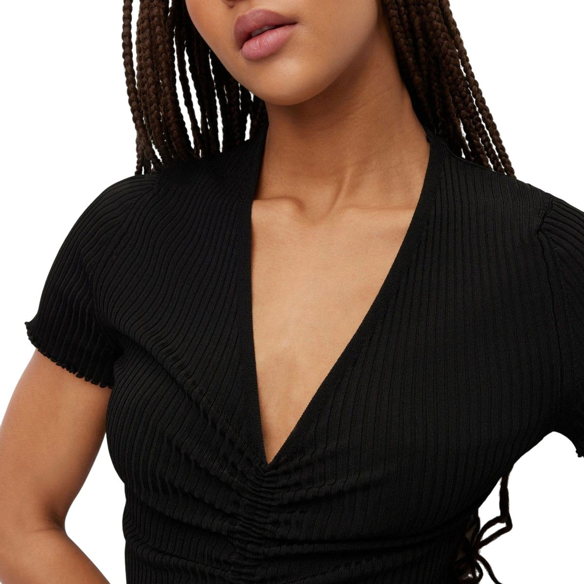 Black - Side - Hugo Womens-Ladies Slisser Dress