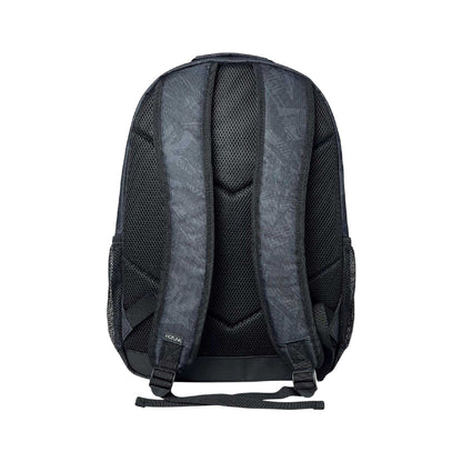 Black-Grey - Back - Hot Tuna Camouflage Skateboarding Backpack