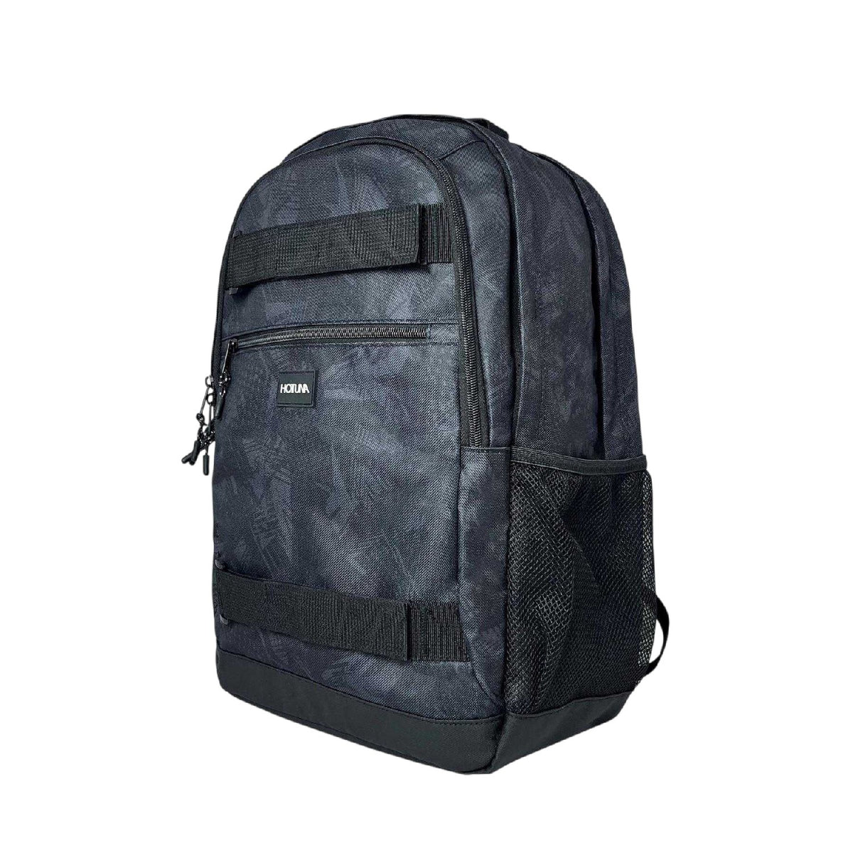 Black-Grey - Side - Hot Tuna Camouflage Skateboarding Backpack