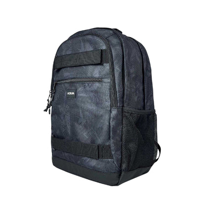 Black-Grey - Side - Hot Tuna Camouflage Skateboarding Backpack