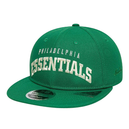 Green - Side - Fear Of God Essentials Philadelphia New Era Snapback Cap