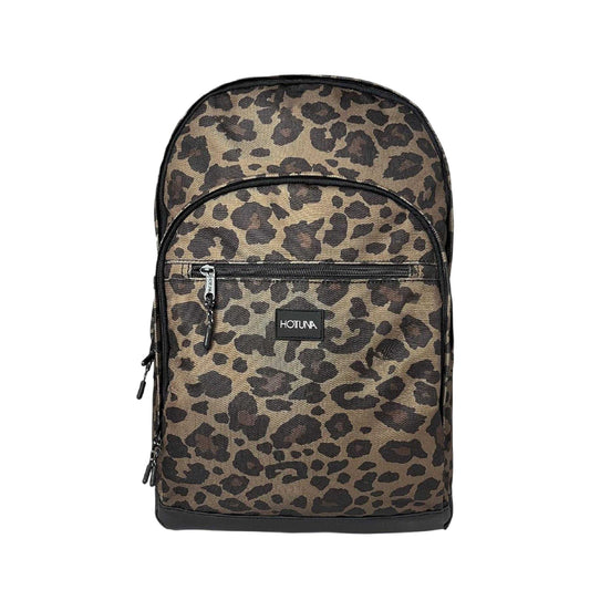 Leopard - Front - Hot Tuna Leopard Print Backpack