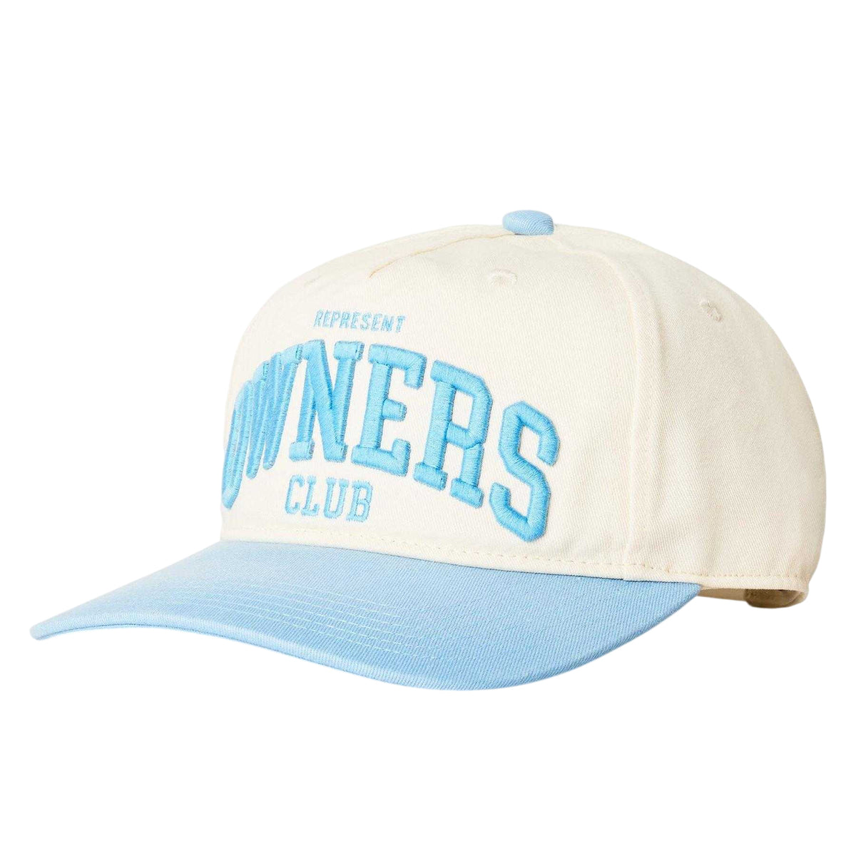 Sky Blue - Front - Represent Owners Club Contrast Baseball Cap