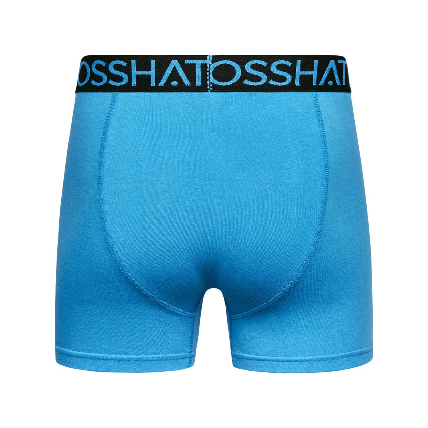 Multicoloured - Side - Crosshatch Mens Highlighter Boxer Shorts (Pack of 5)
