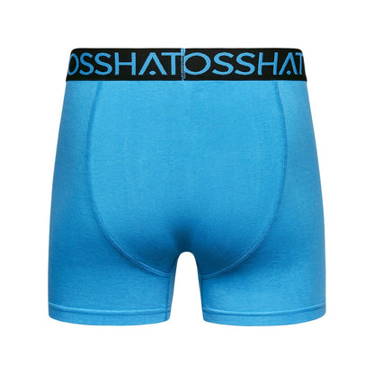 Multicoloured - Side - Crosshatch Mens Highlighter Boxer Shorts (Pack of 5)