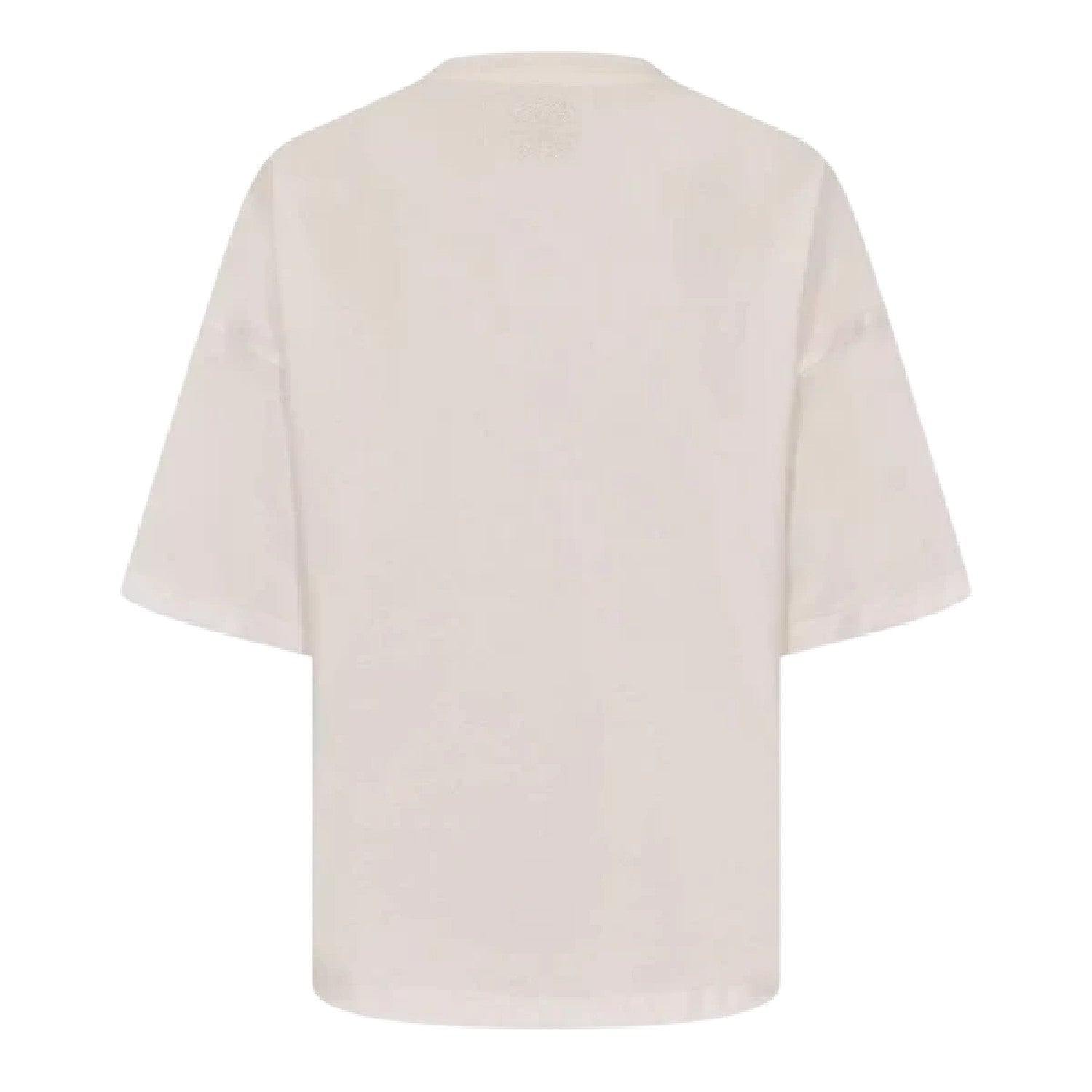 White - Back - Never Fully Dressed Womens-Ladies Poppy T-Shirt