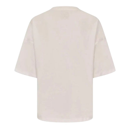 White - Back - Never Fully Dressed Womens-Ladies Poppy T-Shirt