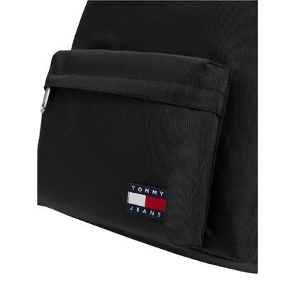 Black - Side - Tommy Jeans Daily Dome Backpack