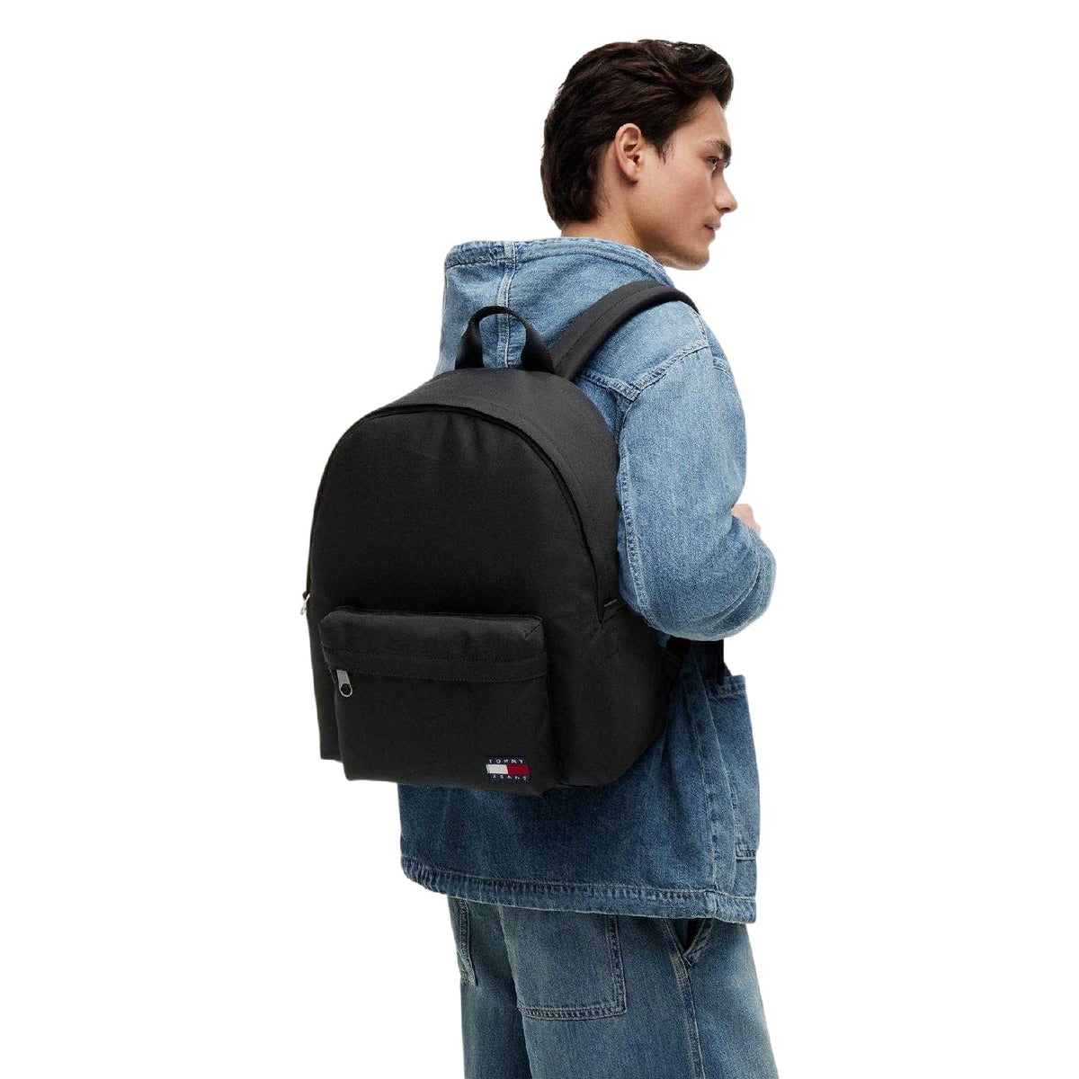 Black - Lifestyle - Tommy Jeans Daily Dome Backpack