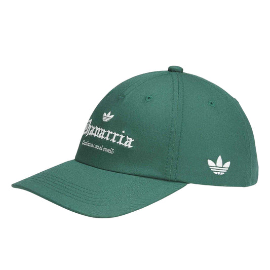 Collegiate Green - Front - Adidas Willy Chavarria Embroidered Logo Baseball Cap