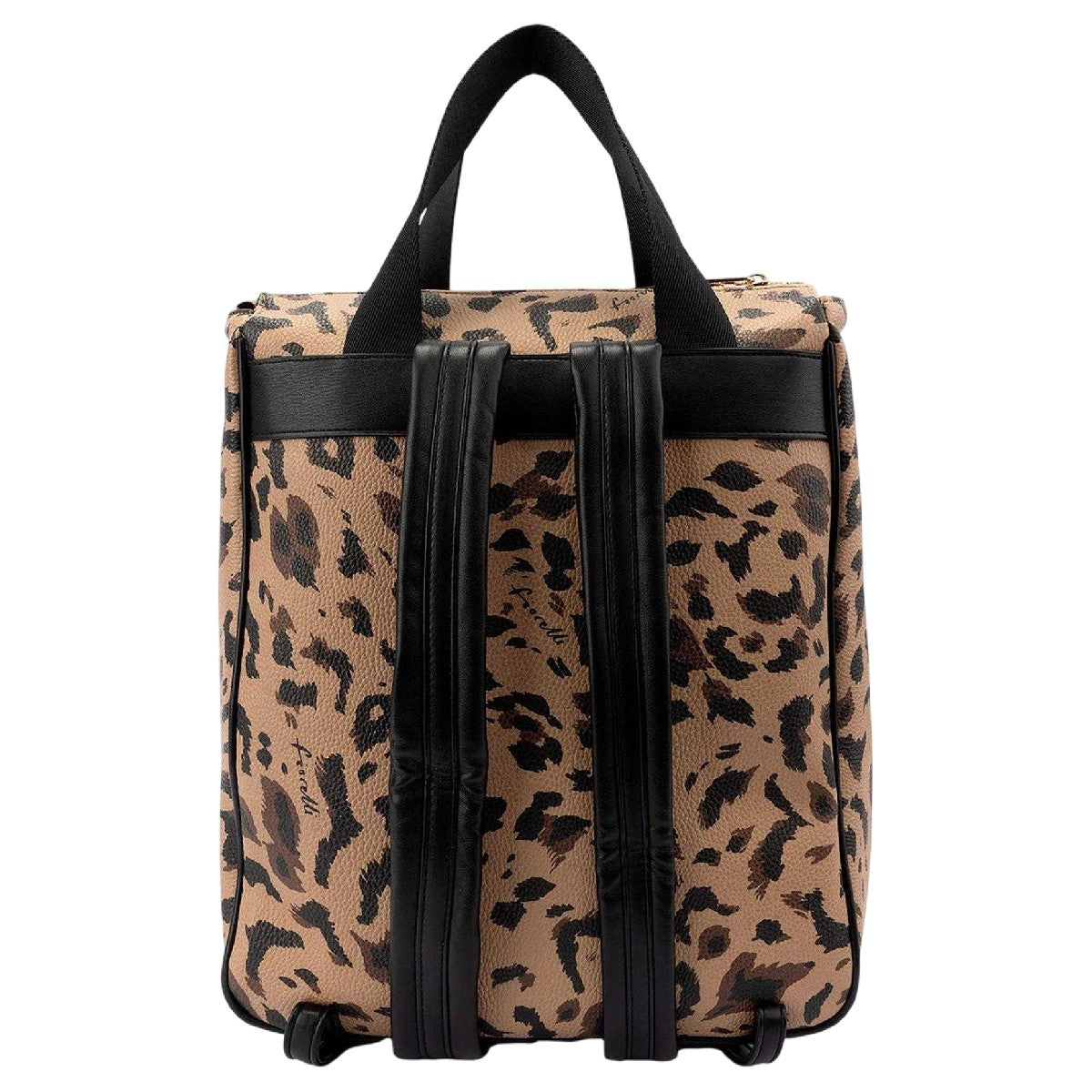 Leopard - Back - Fiorelli Effie Leopard Print Backpack