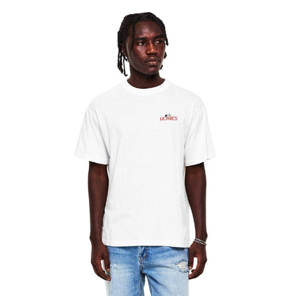 Vintage White - Lifestyle - Homies Marbella Mens Backgammon T-Shirt