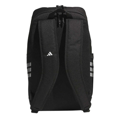 Black - Back - Adidas Premier 3 Stripes Basketball Backpack