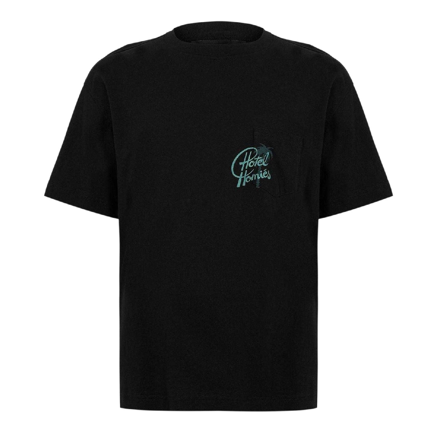 Black - Front - Homies Marbella Mens Hotel Homies T-Shirt