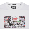 White - Lifestyle - Weekend Offender Mens Keyte Graphic Print T-Shirt