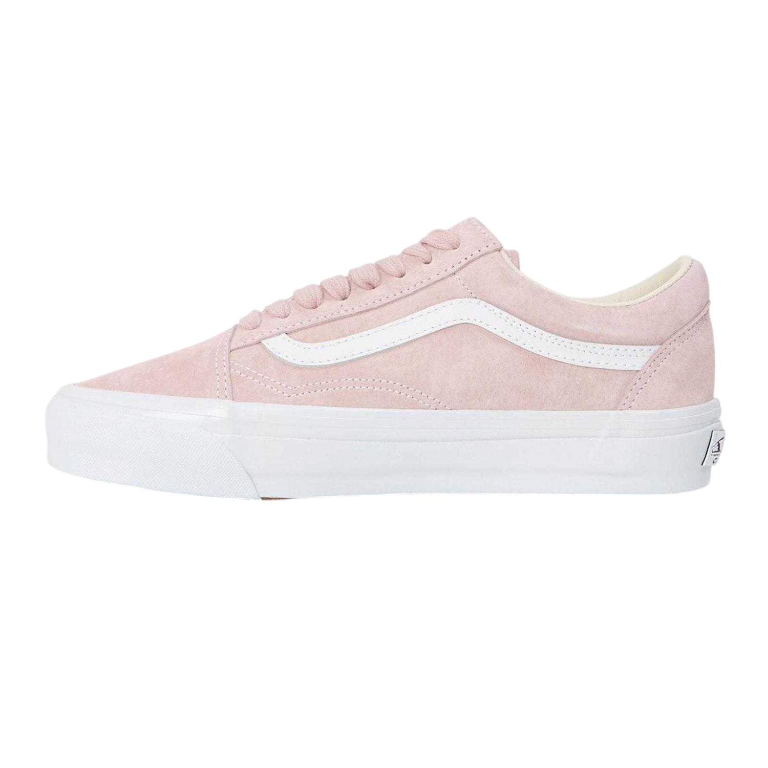 Sepia Rose - Back - Vans Womens-Ladies Old Skool Suede Trainers