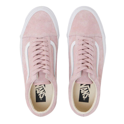 Sepia Rose - Side - Vans Womens-Ladies Old Skool Suede Trainers