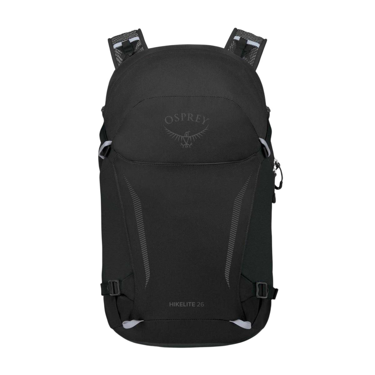 Black - Front - Osprey Hikelite 26L Hiking Backpack