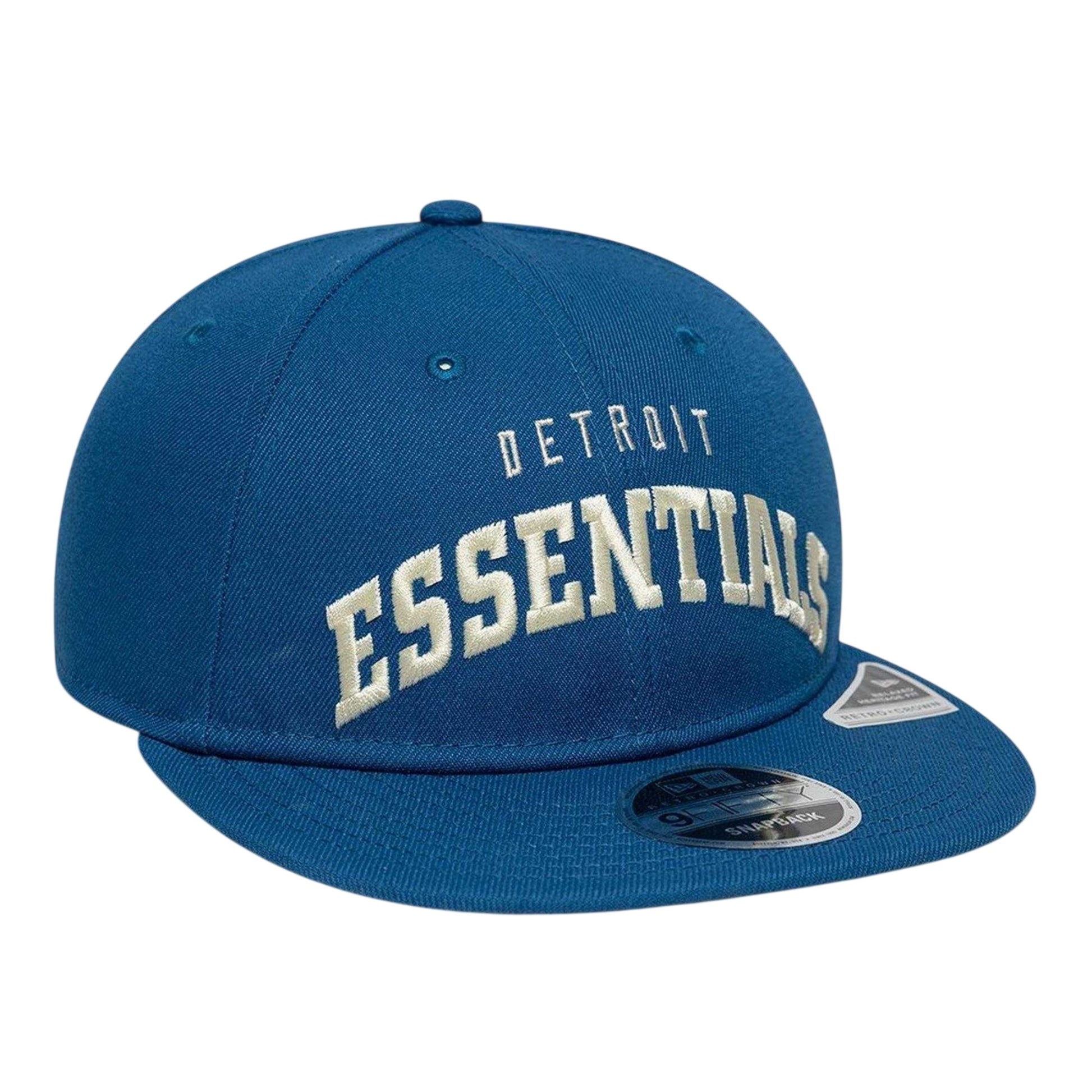 Blue - Lifestyle - Fear Of God Essentials Unisex Adult Detroit Lions New Era Snapback Cap