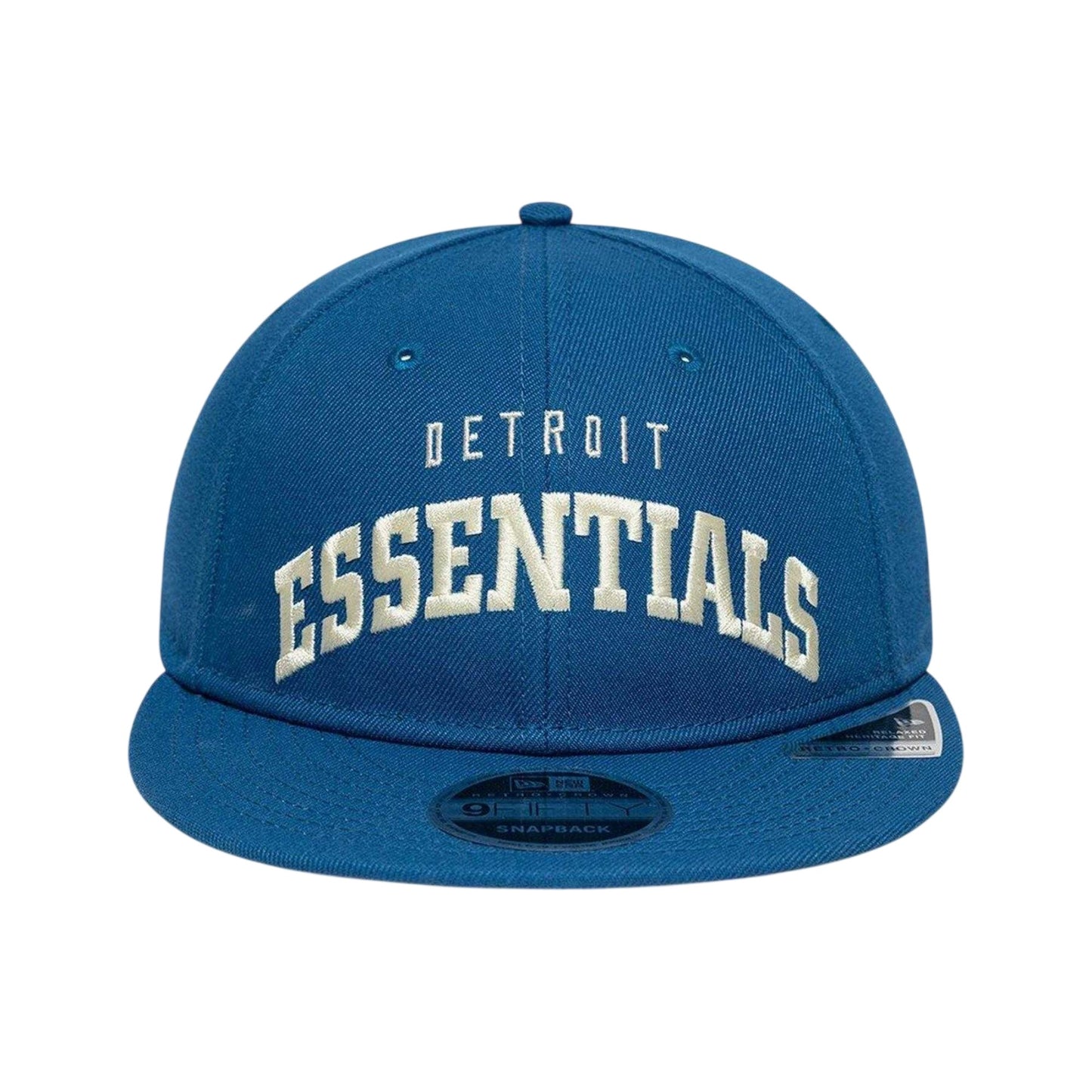 Blue - Front - Fear Of God Essentials Unisex Adult Detroit Lions New Era Snapback Cap