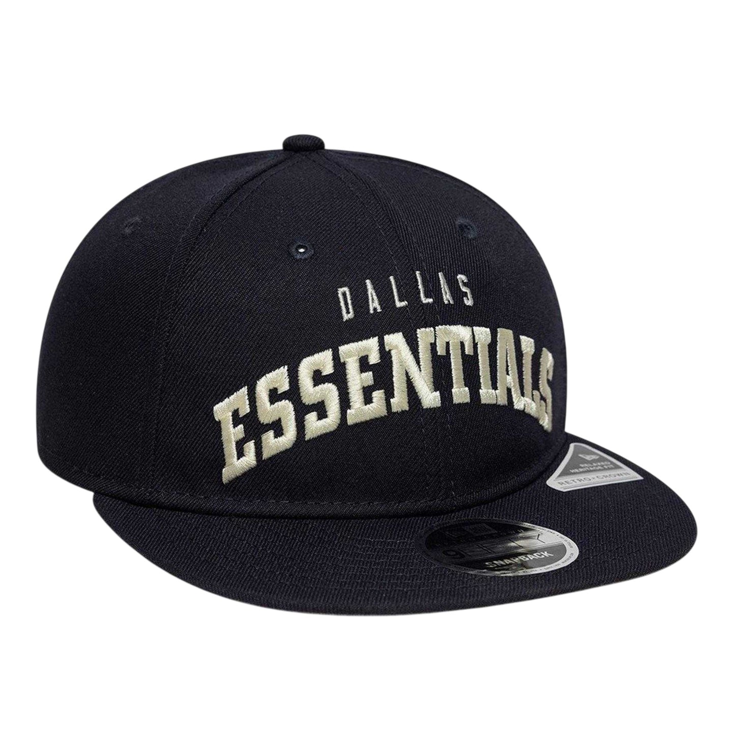 Black - Side - Fear Of God Essentials Unisex Adult Dallas Cowboys New Era Snapback Cap
