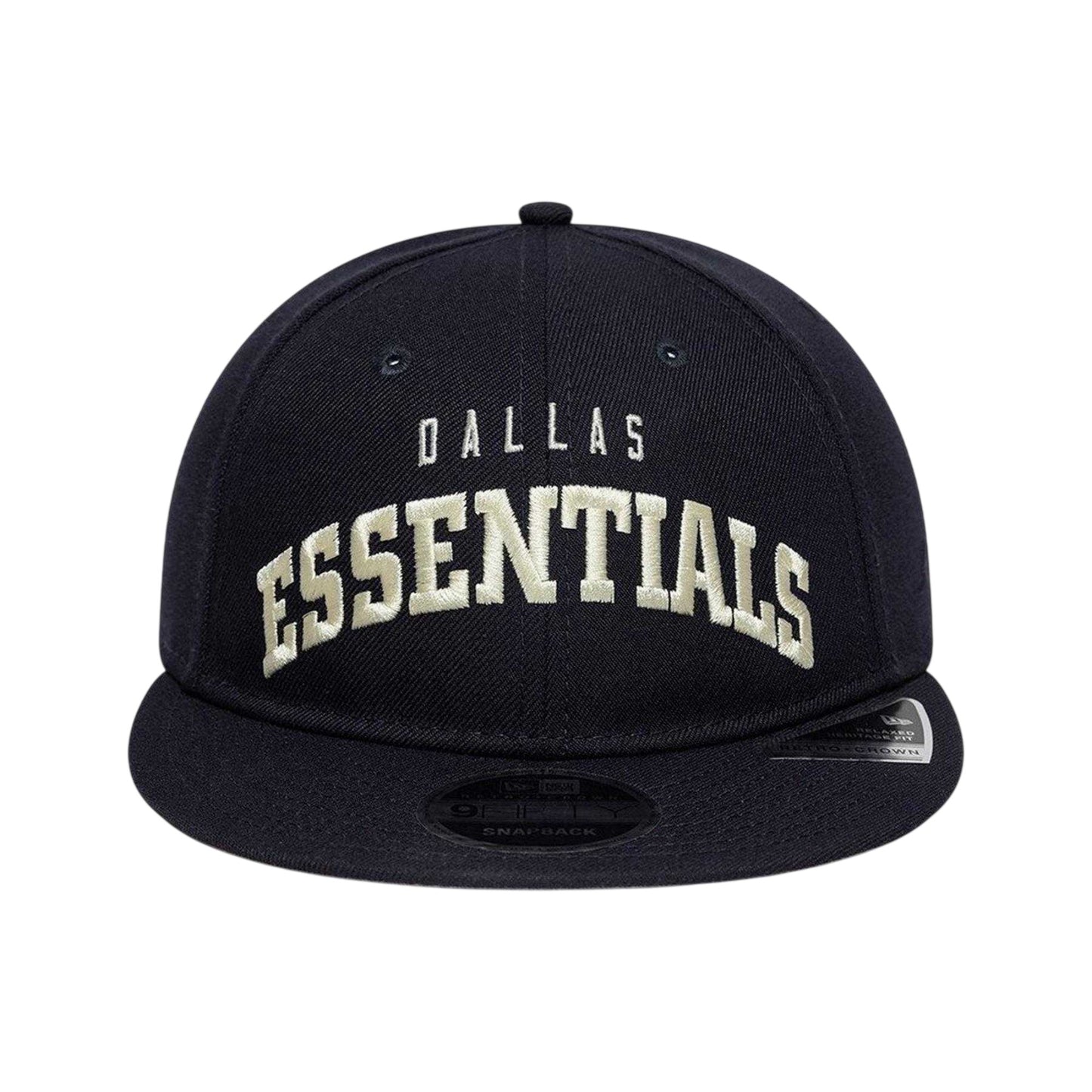 Black - Front - Fear Of God Essentials Unisex Adult Dallas Cowboys New Era Snapback Cap