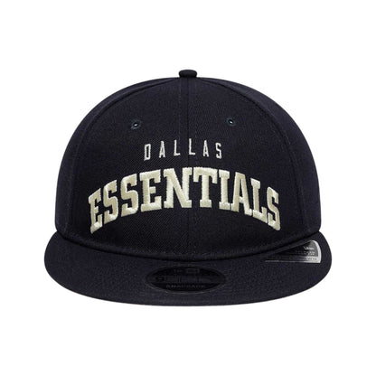 Black - Front - Fear Of God Essentials Unisex Adult Dallas Cowboys New Era Snapback Cap