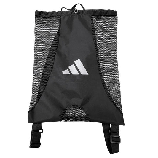 Black - Front - Adidas Mesh Backpack