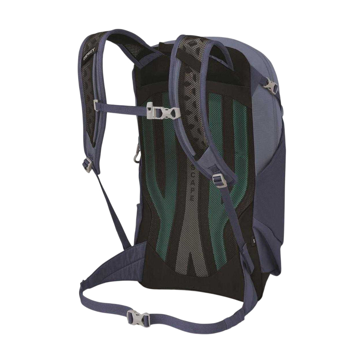 Serene Blue - Back - Osprey Sportlite Nylon Hiking Backpack