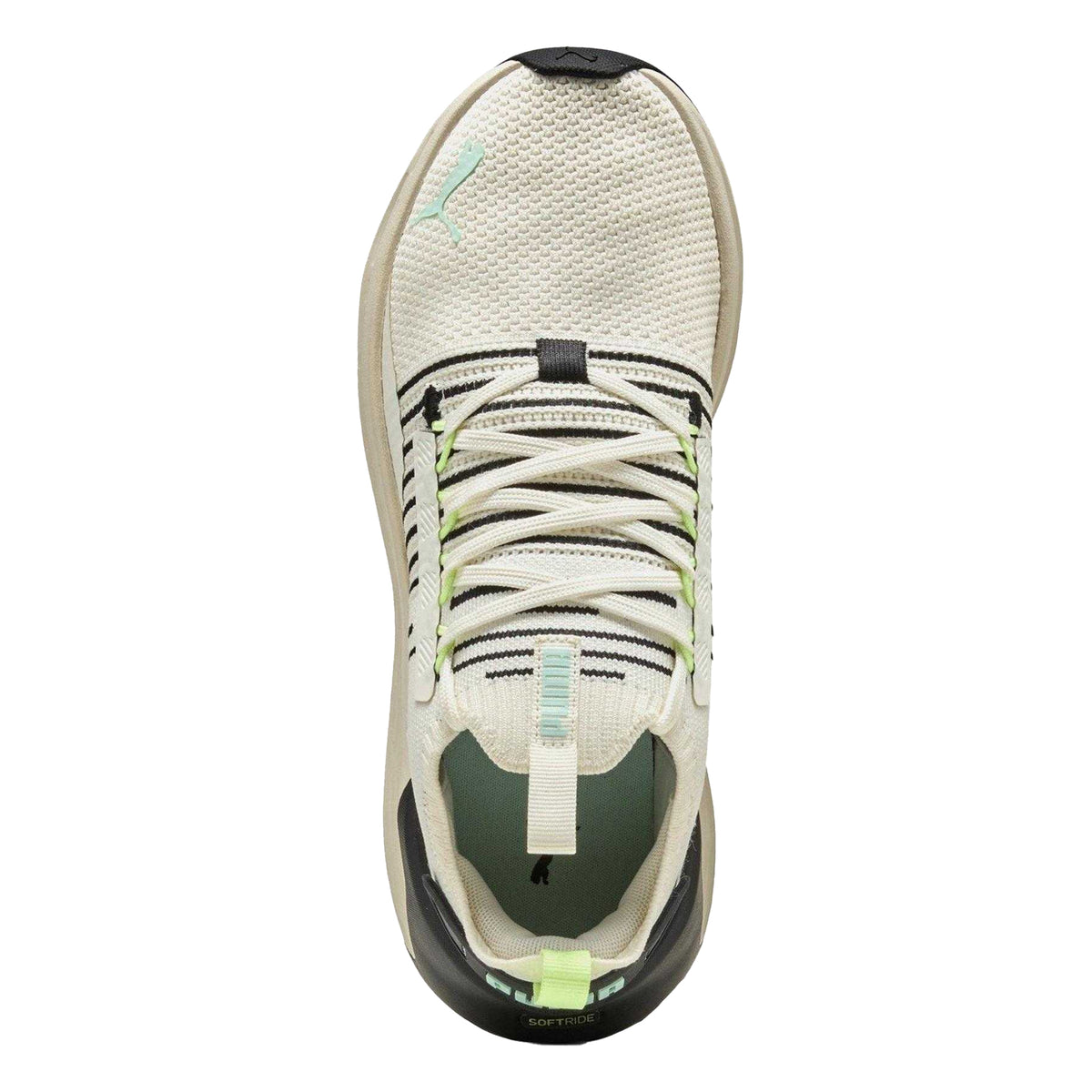Warm White - Side - Puma Womens-Ladies Softride Symmetry Fuzion Trainers