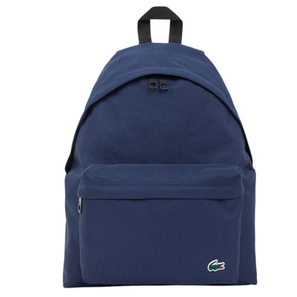 Navy - Front - Lacoste Logo Backpack