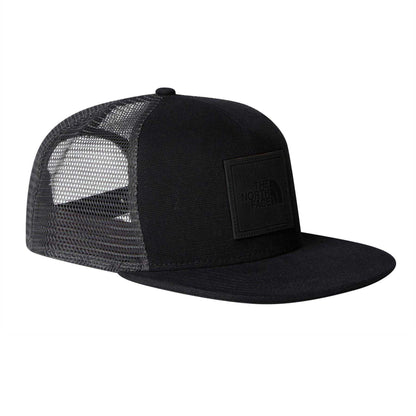 Black - Front - The North Face Mens Dome Leather Trucker Hat