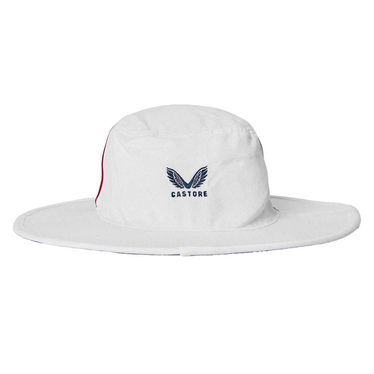 White - Back - Castore Cricket Panama Hat