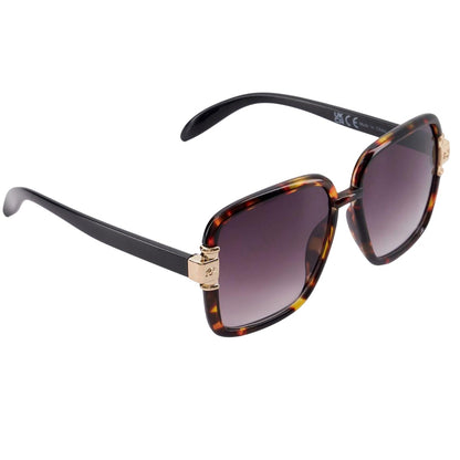 Tortoiseshell - Back - Dune London Womens-Ladies Gabby Oversized Sunglasses