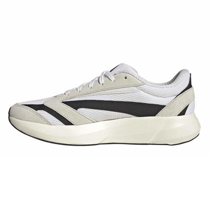 White - Side - Adidas Mens Lightshift 2 Suede Trainers