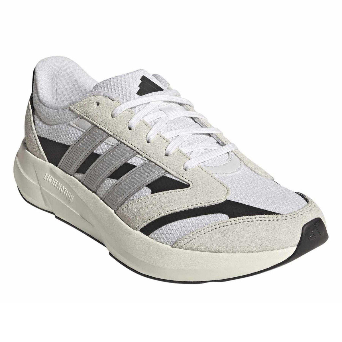 White - Pack Shot - Adidas Mens Lightshift 2 Suede Trainers