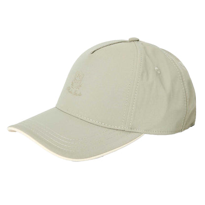 Taupe - Front - Belier Embroidered Logo Baseball Cap