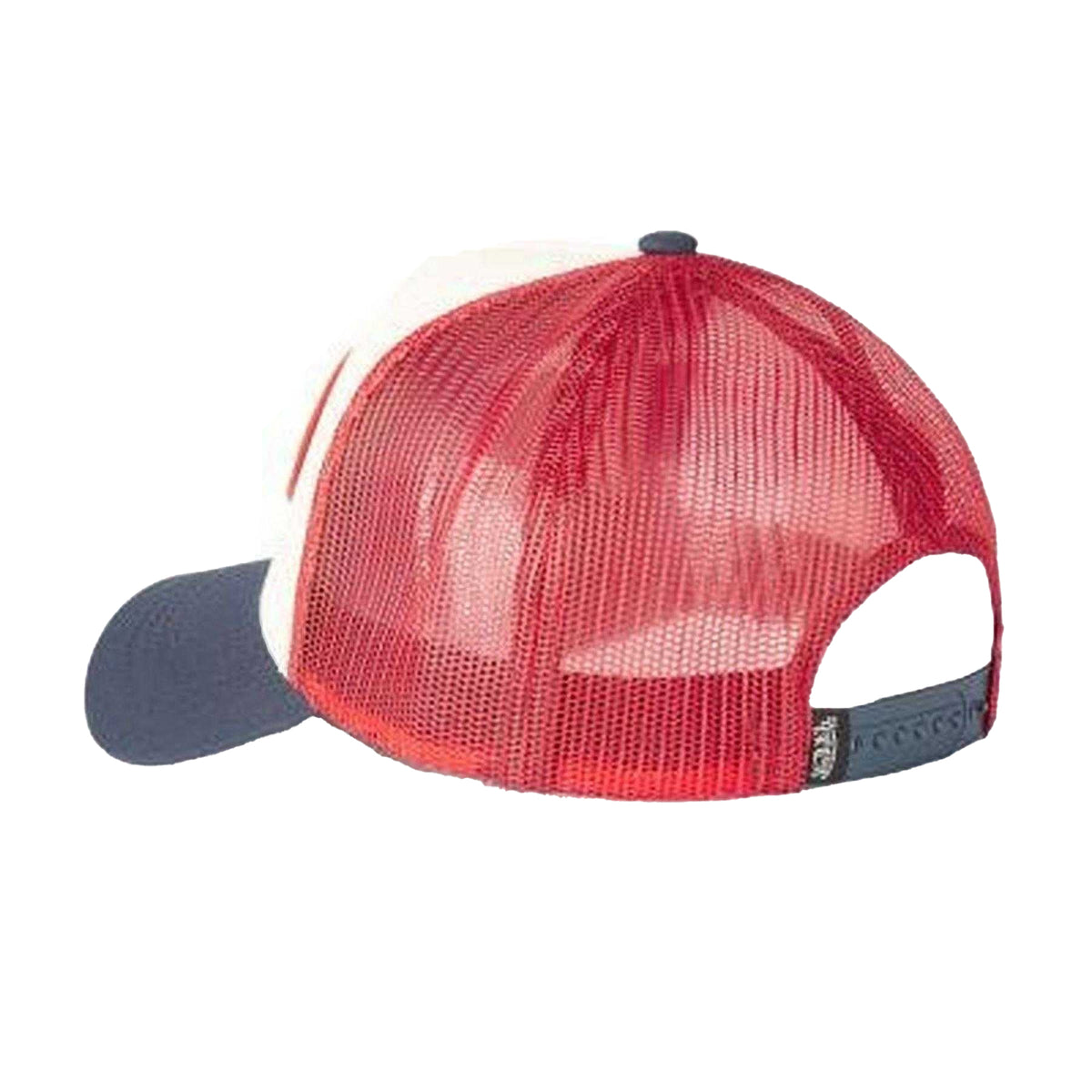Red - Back - Von Dutch Mens Embroidered Logo Trucker Cap