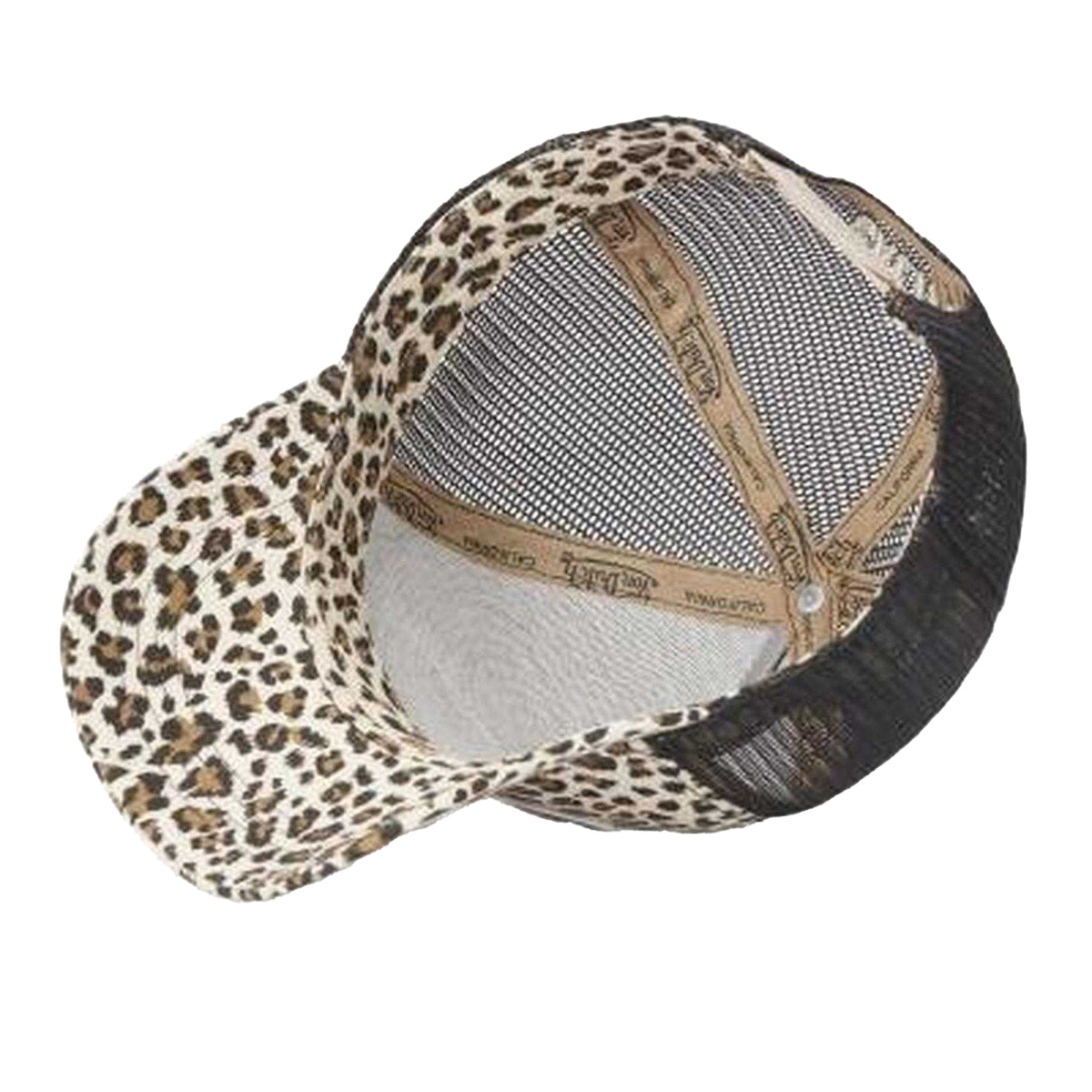 Leopard - Back - Von Dutch Womens-Ladies Leopard Print Trucker Cap