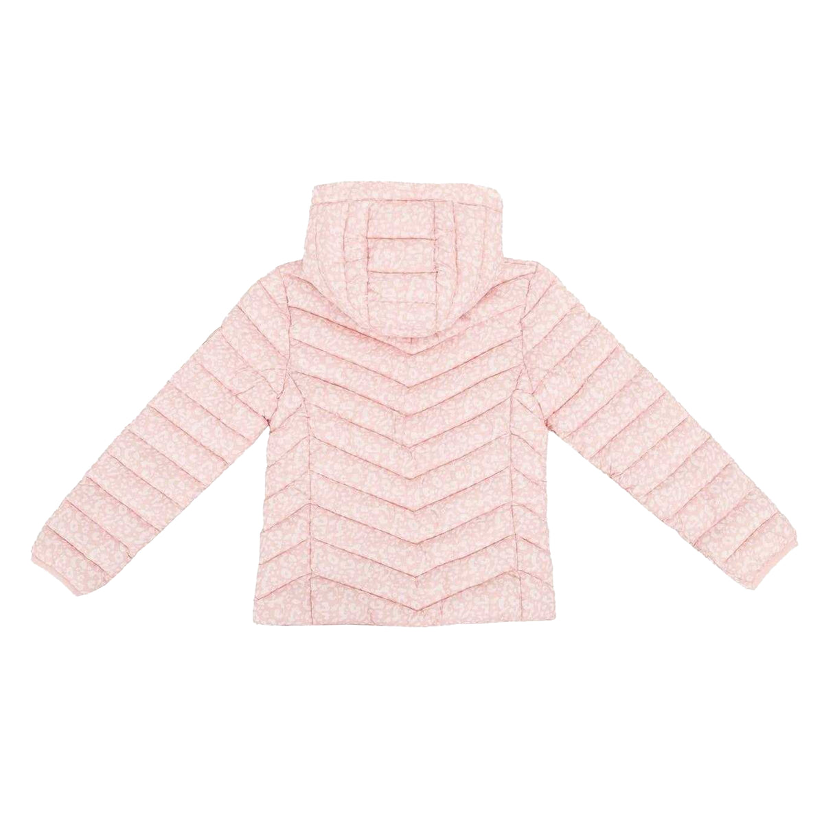 Pink - Back - SoulCal Girls Nylon Puffer Jacket