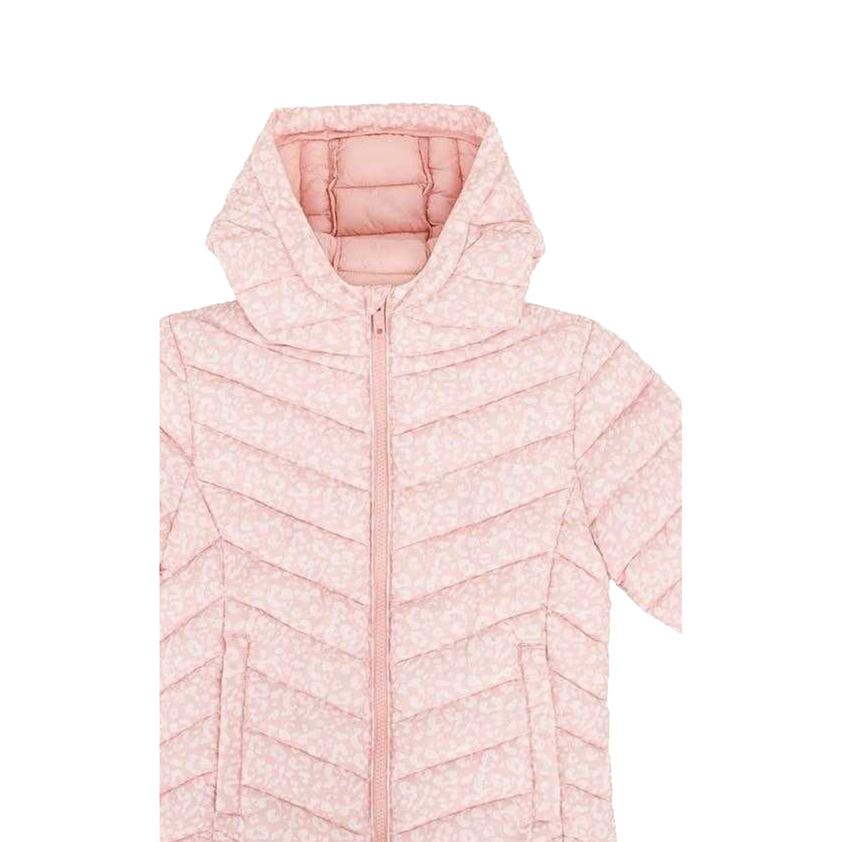 Pink - Side - SoulCal Girls Nylon Puffer Jacket