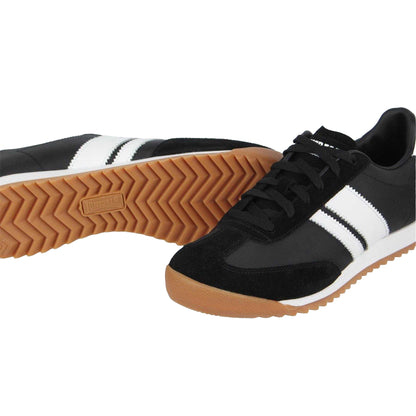 Black-White - Lifestyle - Lonsdale Mens Selhurst Suede Trainers