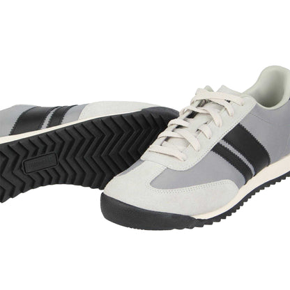 Grey-Black - Lifestyle - Lonsdale Mens Selhurst Suede Trainers